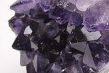 Dark Purple Amethyst Cluster - Large Points #206916-3